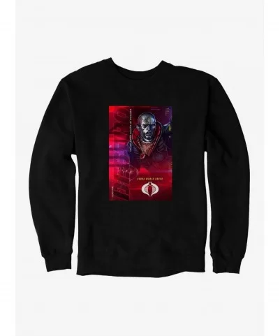 Seasonal Sale G.I. Joe Destro Info Card Sweatshirt $14.46 Sweatshirts