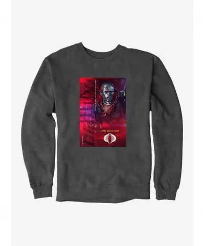 Seasonal Sale G.I. Joe Destro Info Card Sweatshirt $14.46 Sweatshirts