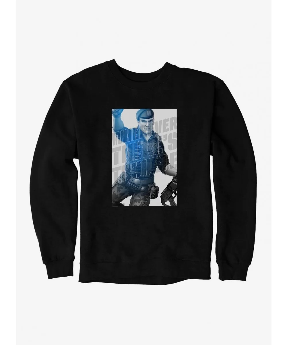 Hot Selling G.I. Joe Flint Key Art Sweatshirt $12.10 Sweatshirts