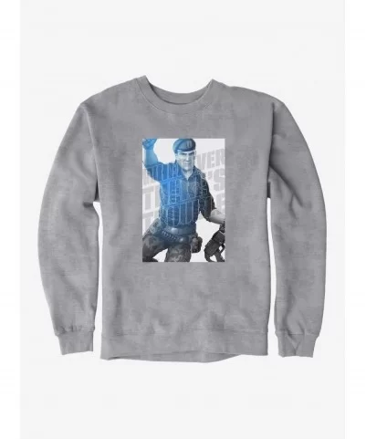 Hot Selling G.I. Joe Flint Key Art Sweatshirt $12.10 Sweatshirts