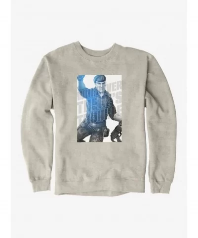 Hot Selling G.I. Joe Flint Key Art Sweatshirt $12.10 Sweatshirts