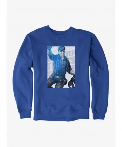 Hot Selling G.I. Joe Flint Key Art Sweatshirt $12.10 Sweatshirts