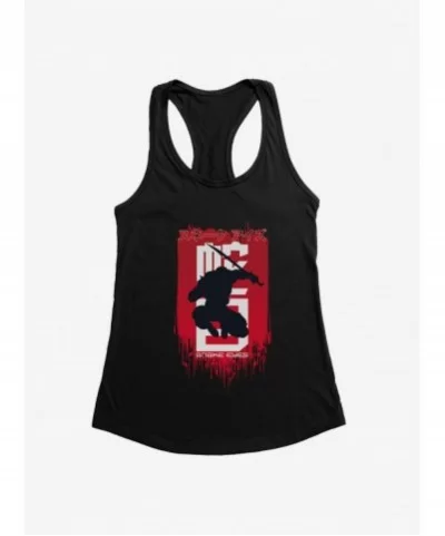 Flash Deal G.I. Joe Snake Eyes Jump Silhouette Girls Tank $8.57 Tanks