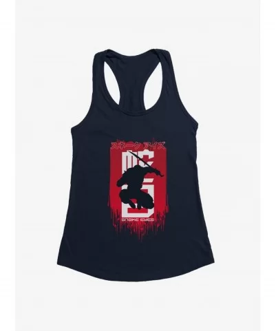 Flash Deal G.I. Joe Snake Eyes Jump Silhouette Girls Tank $8.57 Tanks