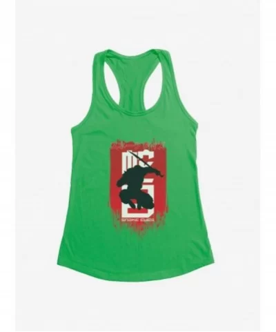 Flash Deal G.I. Joe Snake Eyes Jump Silhouette Girls Tank $8.57 Tanks