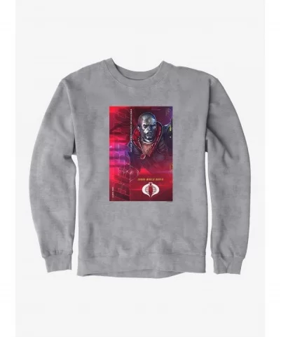 Seasonal Sale G.I. Joe Destro Info Card Sweatshirt $14.46 Sweatshirts