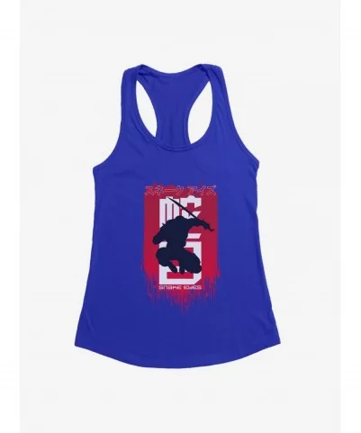 Flash Deal G.I. Joe Snake Eyes Jump Silhouette Girls Tank $8.57 Tanks