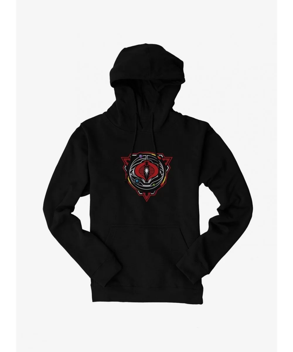 Seasonal Sale G.I. Joe Cobra Space Icon Hoodie $14.73 Hoodies