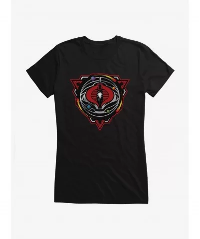 Huge Discount G.I. Joe Cobra Space Icon Girls T-Shirt $8.37 T-Shirts