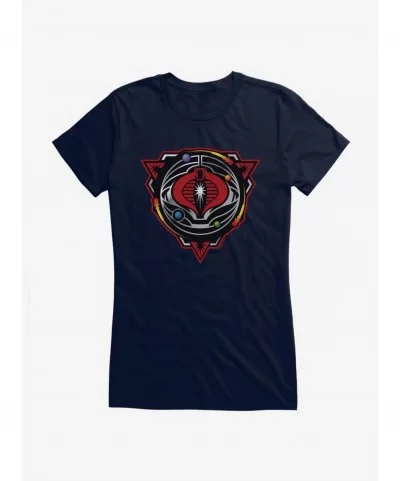 Huge Discount G.I. Joe Cobra Space Icon Girls T-Shirt $8.37 T-Shirts