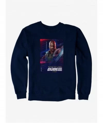 Flash Deal G.I. Joe Roadblock Info Card Sweatshirt $13.87 Sweatshirts