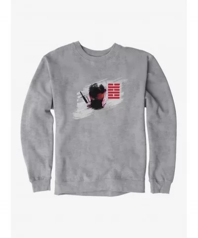 Unique G.I. Joe Snake Eyes Painted Silhouette Sweatshirt $10.63 Sweatshirts