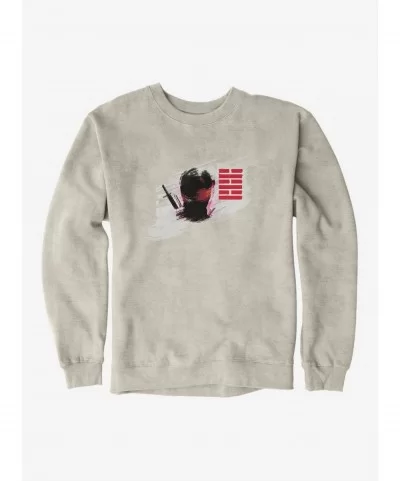 Unique G.I. Joe Snake Eyes Painted Silhouette Sweatshirt $10.63 Sweatshirts