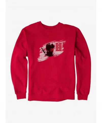 Unique G.I. Joe Snake Eyes Painted Silhouette Sweatshirt $10.63 Sweatshirts