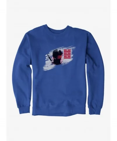 Unique G.I. Joe Snake Eyes Painted Silhouette Sweatshirt $10.63 Sweatshirts