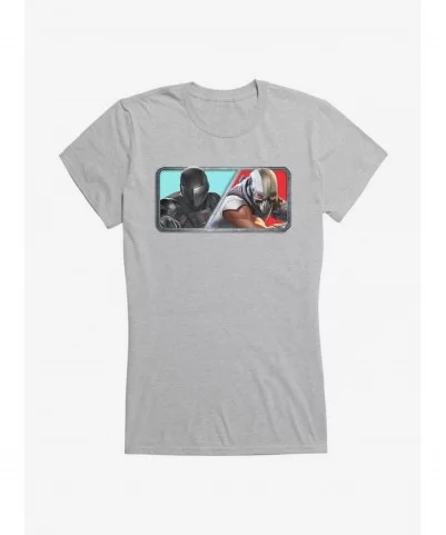 Exclusive G.I. Joe Snake Eyes Versus Storm Shadow Girls T-Shirt $7.77 T-Shirts