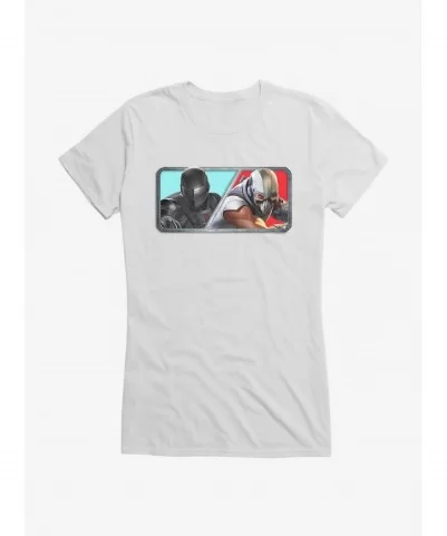 Exclusive G.I. Joe Snake Eyes Versus Storm Shadow Girls T-Shirt $7.77 T-Shirts