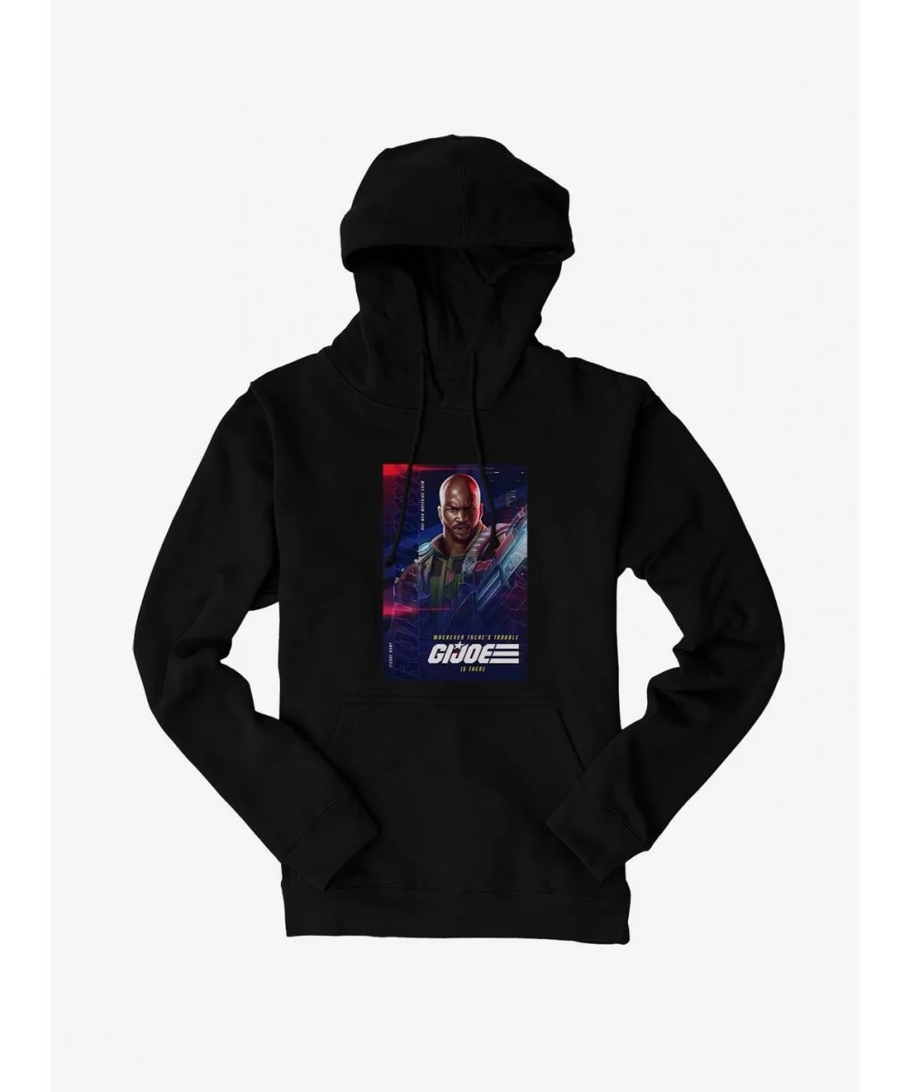 Huge Discount G.I. Joe Roadblock Info Card Hoodie $12.93 Hoodies