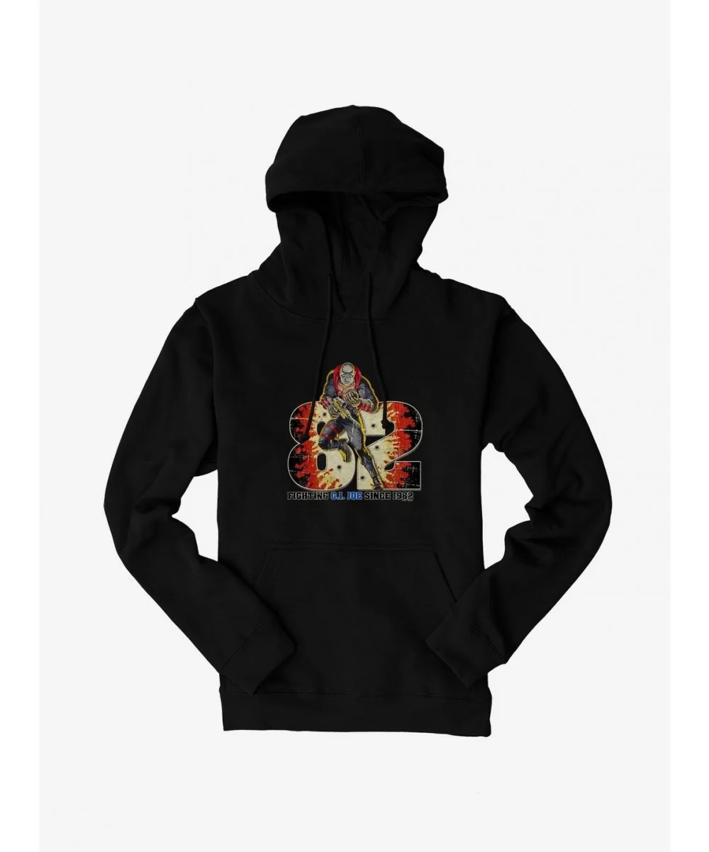 Exclusive Price G.I. Joe Destro Fighting Since 82 Hoodie $16.52 Hoodies