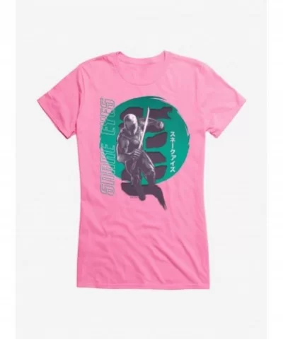 Limited-time Offer G.I. Joe Snake Eyes Green Arashikage Girls T-Shirt $9.16 T-Shirts