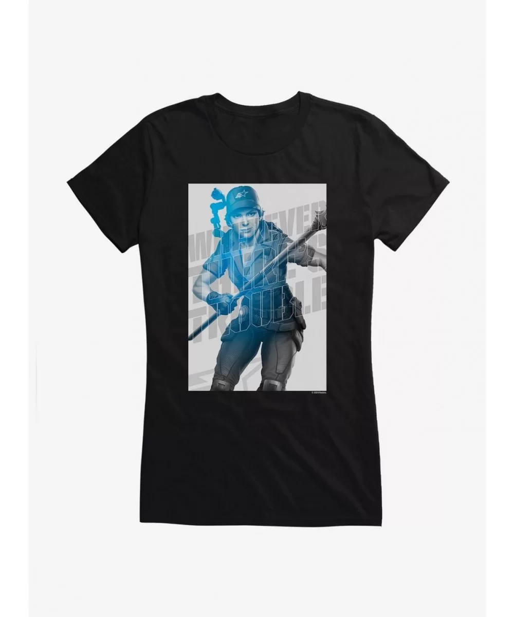 Unique G.I. Joe Lady Jaye Key Art Girls T-Shirt $6.97 T-Shirts