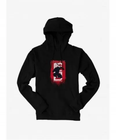 Exclusive G.I. Joe Snake Eyes Jump Silhouette Hoodie $17.24 Hoodies