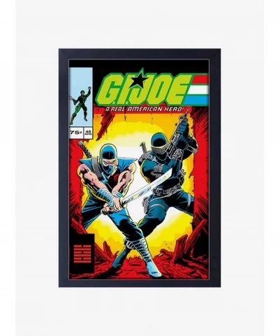 Absolute Discount G.I. Joe Comic Apr 46 Framed Wood Wall Art $7.97 Other Products