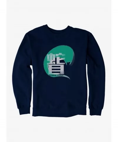 Flash Deal G.I. Joe Snake Eyes Green Hanzi Sweatshirt $9.74 Sweatshirts