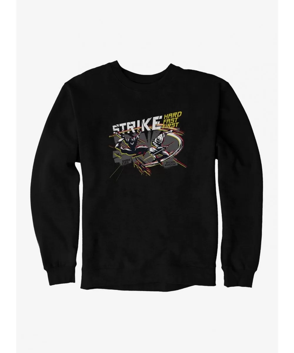 Hot Selling G.I. Joe Hard Fast First Sweatshirt $10.33 Sweatshirts