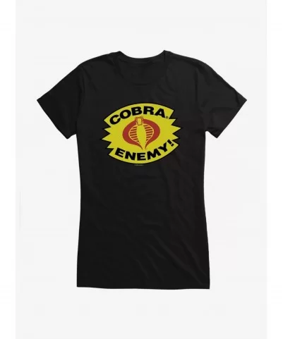 Cheap Sale G.I. Joe Cobra Enemy Girls T-Shirt $7.97 T-Shirts