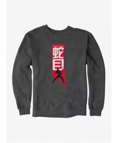 Flash Deal G.I. Joe Snake Eyes Stance Silhouette Banner Sweatshirt $10.92 Sweatshirts