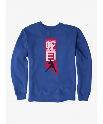 Flash Deal G.I. Joe Snake Eyes Stance Silhouette Banner Sweatshirt $10.92 Sweatshirts