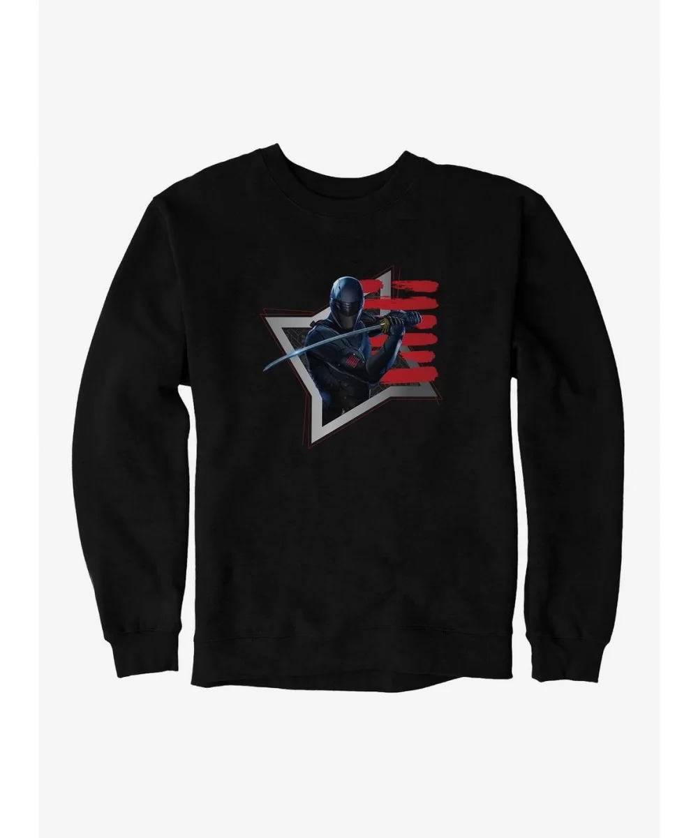 Crazy Deals G.I. Joe Snake Eyes Shuriken Sweatshirt $11.51 Sweatshirts