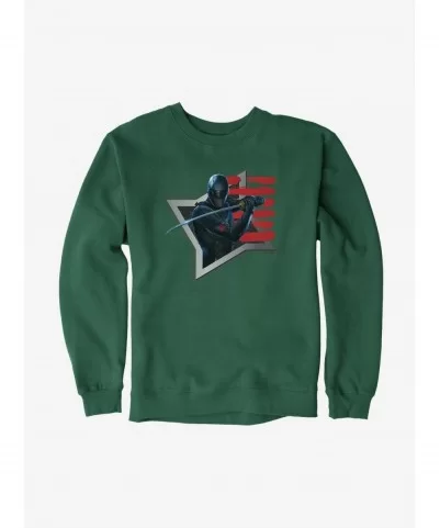 Crazy Deals G.I. Joe Snake Eyes Shuriken Sweatshirt $11.51 Sweatshirts