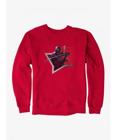 Crazy Deals G.I. Joe Snake Eyes Shuriken Sweatshirt $11.51 Sweatshirts