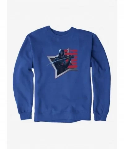 Crazy Deals G.I. Joe Snake Eyes Shuriken Sweatshirt $11.51 Sweatshirts