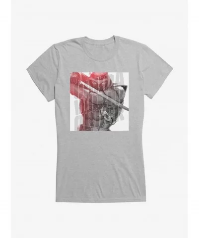 Discount Sale G.I. Joe Red Ninja Key Art Girls T-Shirt $8.96 T-Shirts