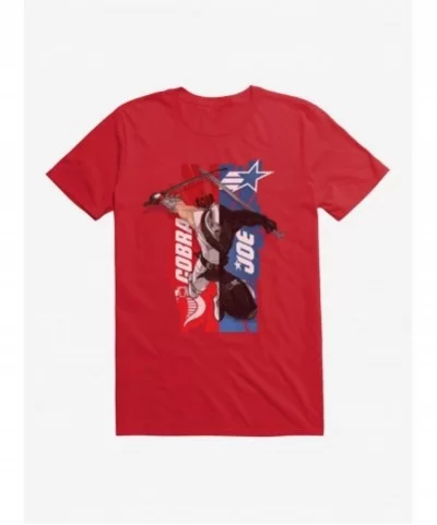 Big Sale G.I. Joe Half Storm Shadow Half Snake Eyes T-Shirt $8.60 T-Shirts