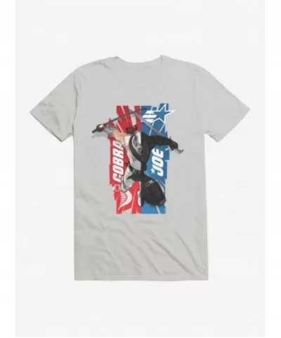 Big Sale G.I. Joe Half Storm Shadow Half Snake Eyes T-Shirt $8.60 T-Shirts