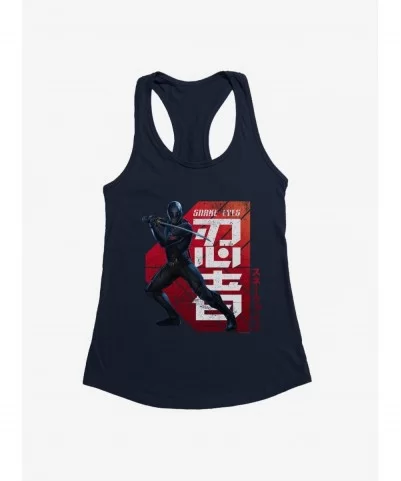 Festival Price G.I. Joe Snake Eyes Defense Stance Girls Tank $6.37 Tanks