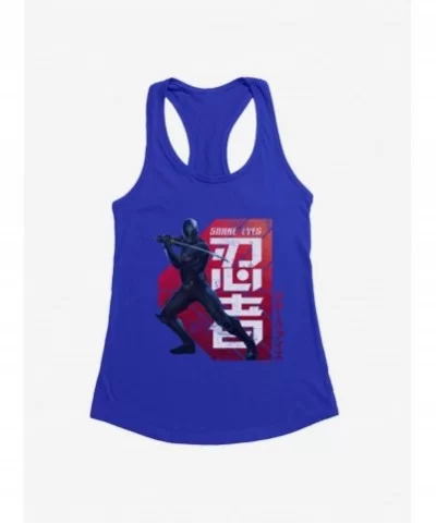 Festival Price G.I. Joe Snake Eyes Defense Stance Girls Tank $6.37 Tanks