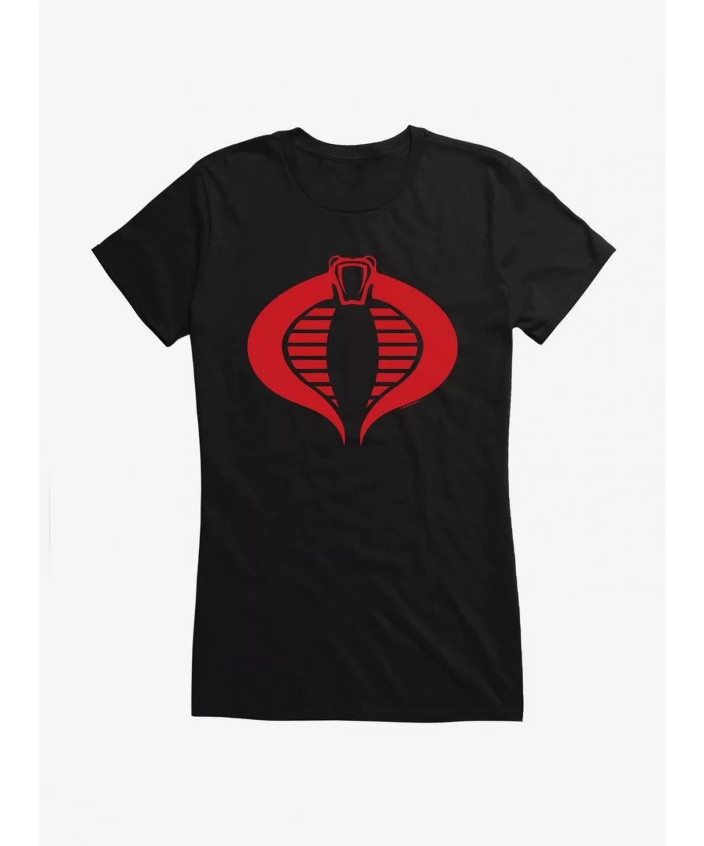 Value Item G.I. Joe Cobra Logo Girls T-Shirt $8.96 T-Shirts