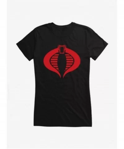 Value Item G.I. Joe Cobra Logo Girls T-Shirt $8.96 T-Shirts