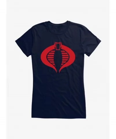 Value Item G.I. Joe Cobra Logo Girls T-Shirt $8.96 T-Shirts