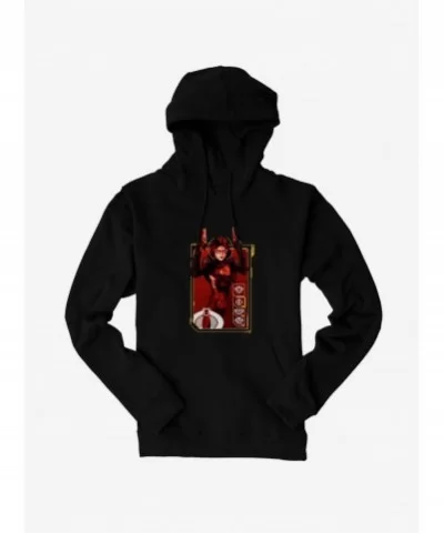 Clearance G.I. Joe Baroness Scan Card Hoodie $12.21 Hoodies