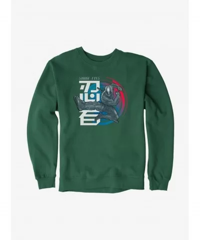 Cheap Sale G.I. Joe Snake Eyes Jump Kick Sweatshirt $13.28 Sweatshirts