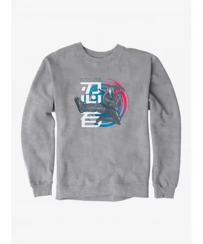 Cheap Sale G.I. Joe Snake Eyes Jump Kick Sweatshirt $13.28 Sweatshirts