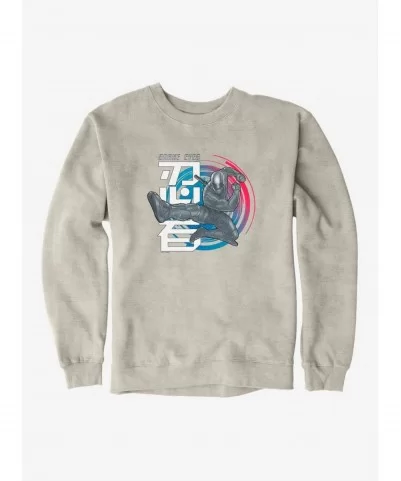 Cheap Sale G.I. Joe Snake Eyes Jump Kick Sweatshirt $13.28 Sweatshirts