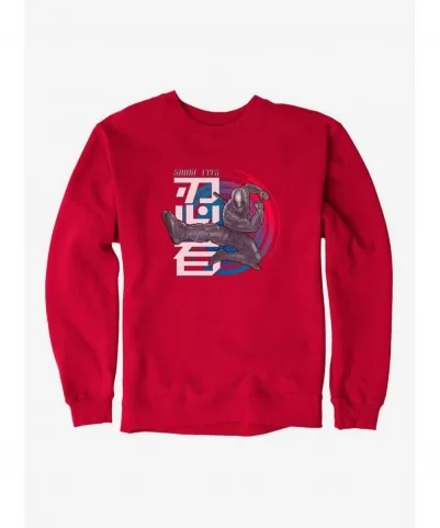 Cheap Sale G.I. Joe Snake Eyes Jump Kick Sweatshirt $13.28 Sweatshirts