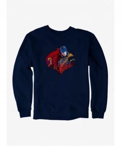 Pre-sale Discount G.I. Joe Cobra Icon Cobra Commander Sweatshirt $8.86 Sweatshirts